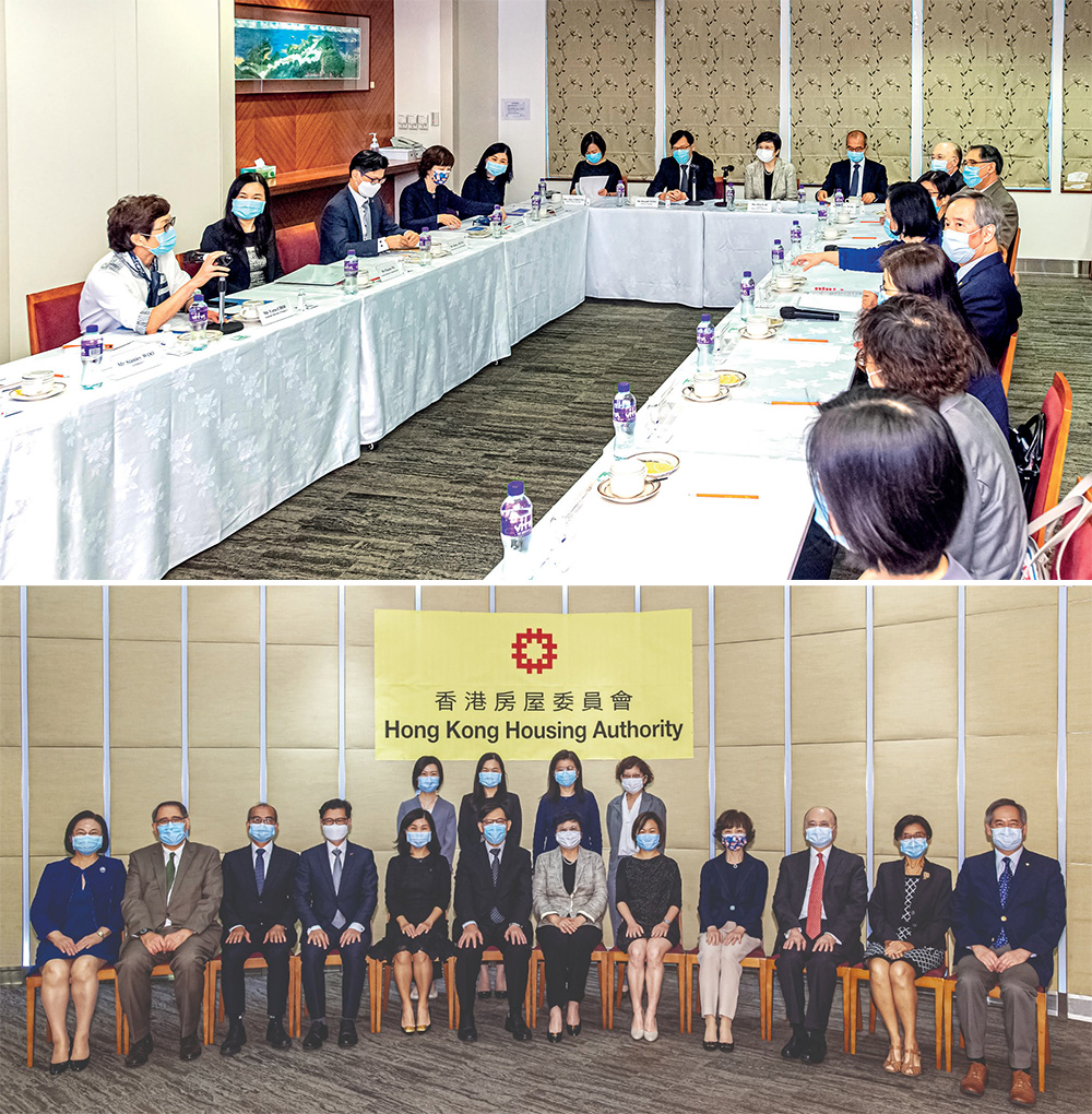 Visit to the Housing Department on 4 November 2020