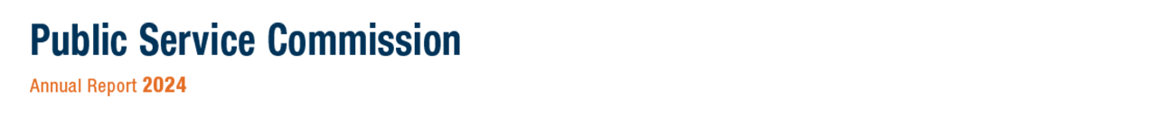 Public Service Commission Annual report 2021