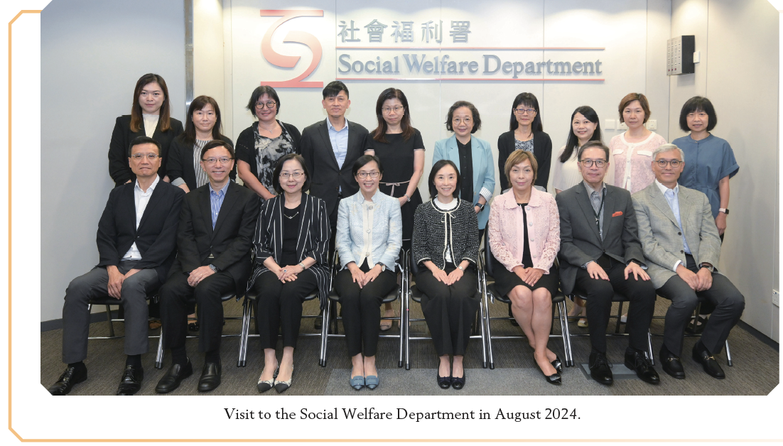 Visit to the Social Welfare Department in August 2024
