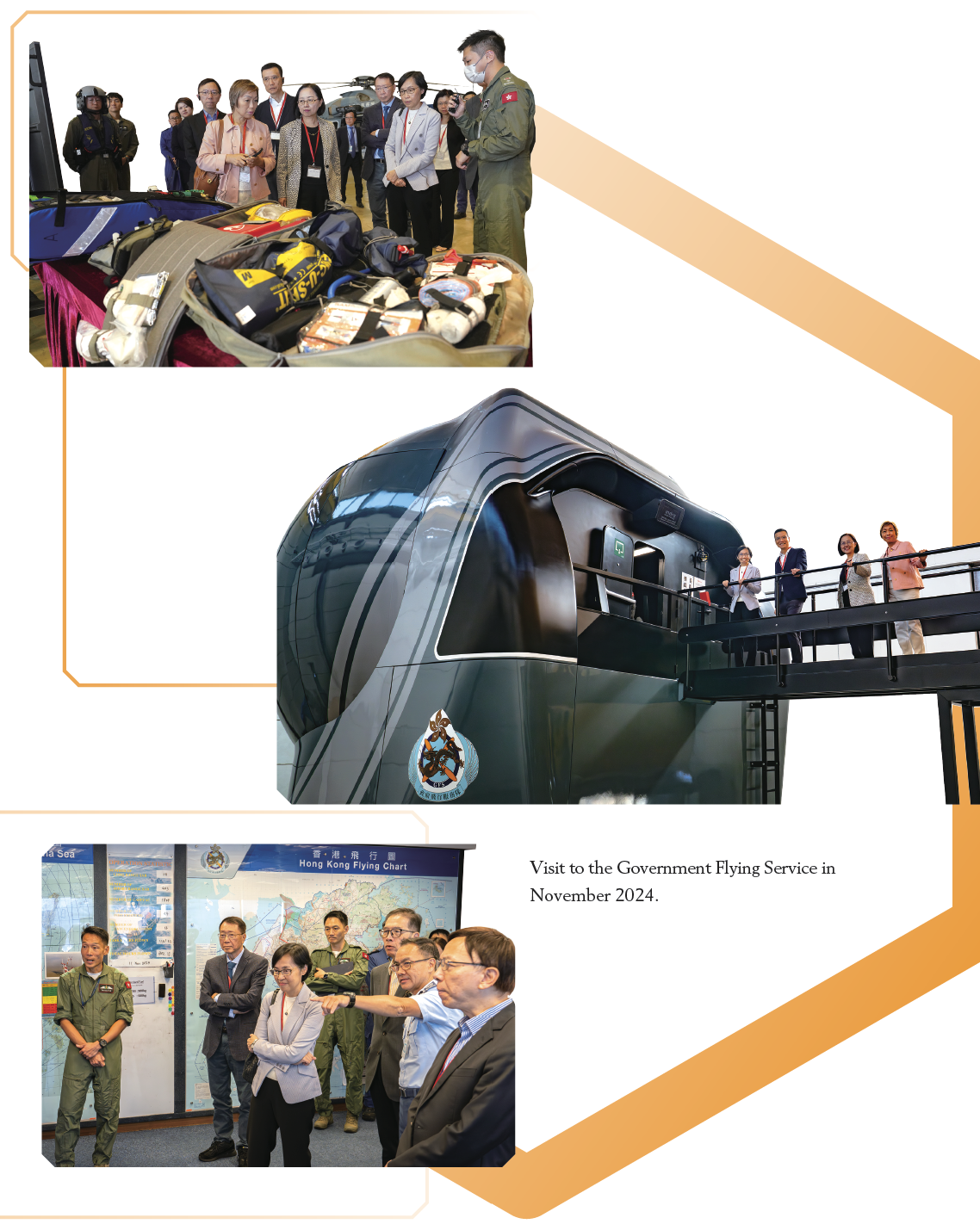 Visit to the Government Flying Service in
November 2024