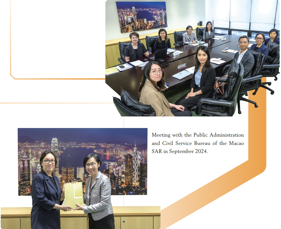 Meeting with the Public Administration
and Civil Service Bureau of the Macao
SAR in September 2024